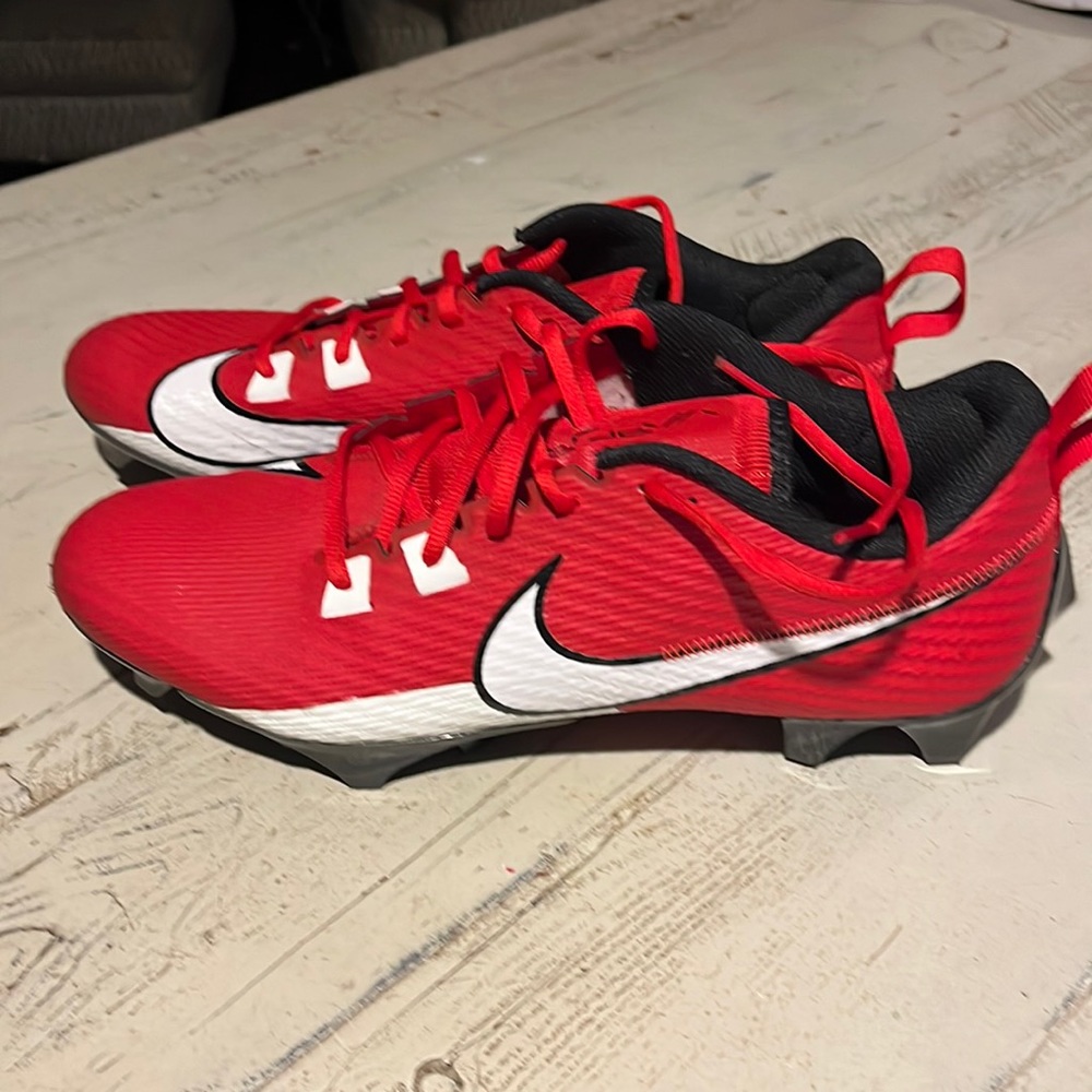 Nike Vapor Football Cleats - Red 11.5